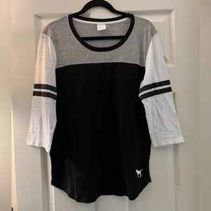 VS PINK Ladies 1/4 Sleeve Shirt